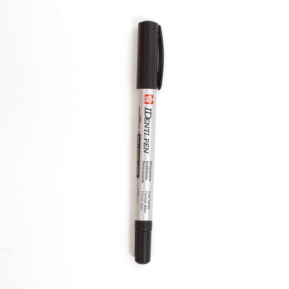 Sakura, Pens, Art & School, Identipen, Dual Tip, Black, 6024